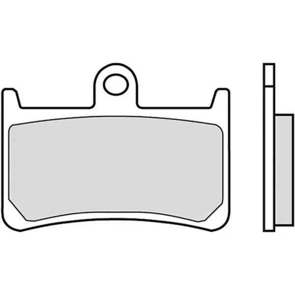 Brembo Bremsbelag 07YA23 Satz Sintermetall Straße vorne LA 07YA23LA
