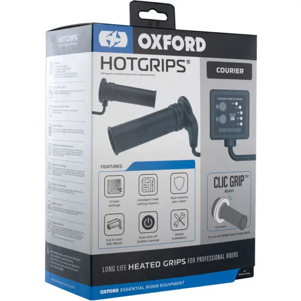 Oxford Heizgriffe Courier Hotgrips(R) 12V Advanced Courier k.A.