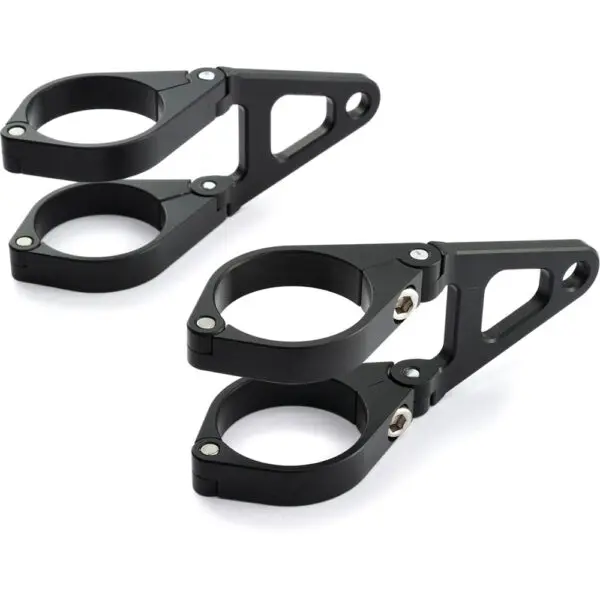 Daytona Scheinwerferhalter CNC gefrästes Alu kurz (55mm) Standrohr 41mm