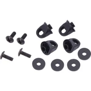 Kappa Montagekit Halter f. Universal Gepäcknetz 4 Plastikösen + Schraubensatz