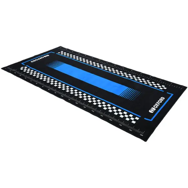 Oxford Werkstattmatte L 200x100mm 5mm hochfloriger Teppich Pitlane Suzi Blue