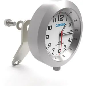 Oxford Analoguhr Rebustes Gehäuse aus Edelstahl mit gehärtetem Glas 39mm silber