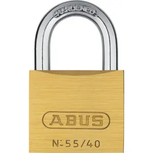 Abus ABUS Vorhängeschloss Typ 55 Breite: 38mm , Höhe: 60mm, Bügel 6,5mm Ø