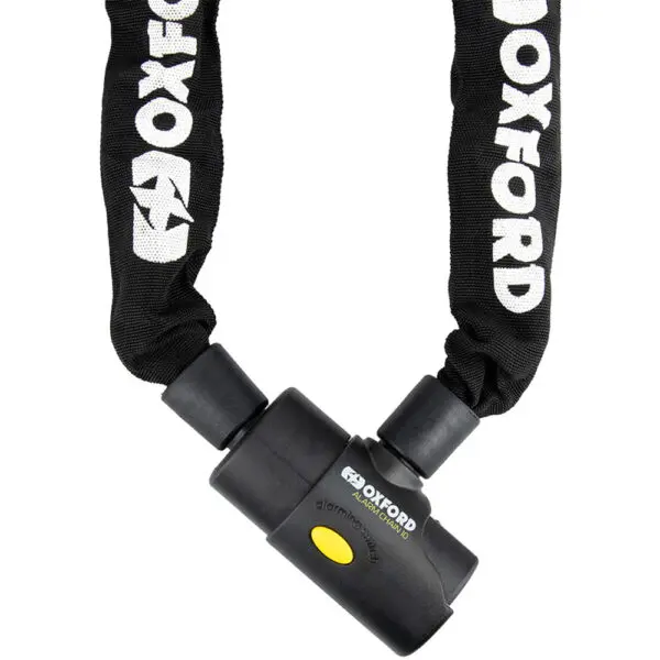 Oxford Kettenschloss Alarm Chain 10 Länge 200 cm schwarz