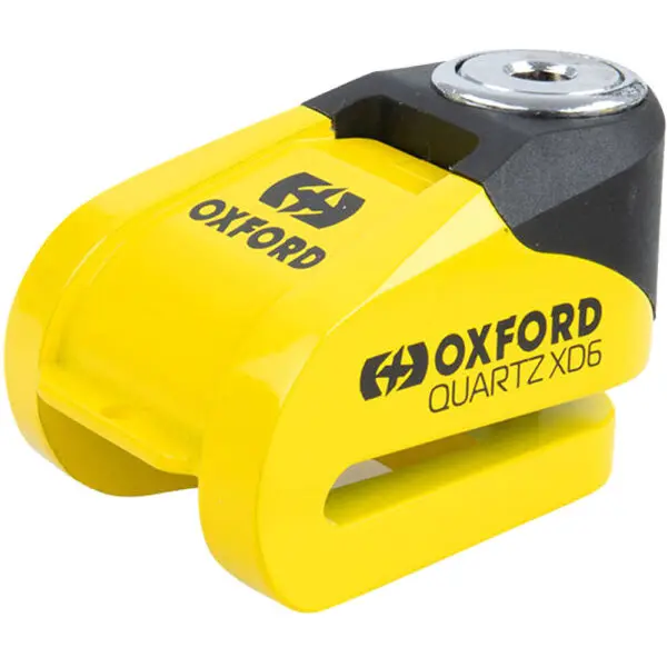 Oxford Bremsscheibenschloss Quartz XD 78x56 mm XD6 6mm Schließzylinder
