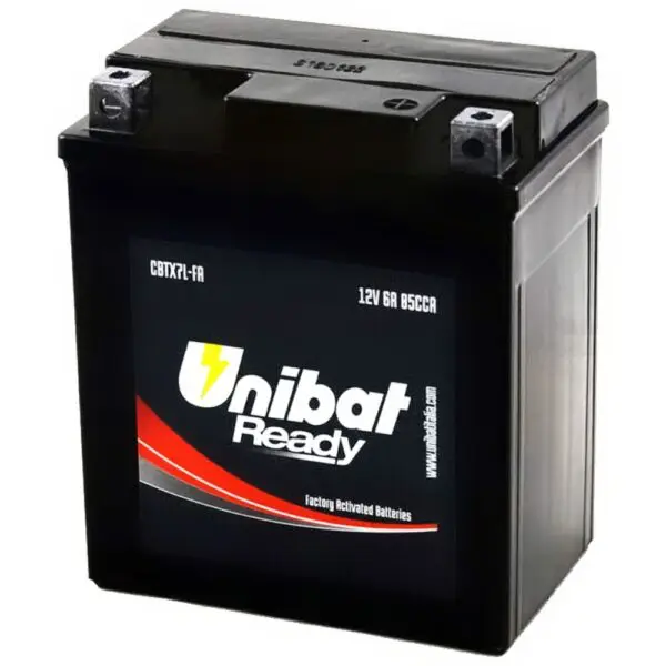 Unibat Batterie YTX7L-BS FA versiegelt ca. 2,430 kg