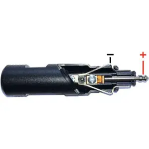 Baas Stecker Universalstecker "ZA07" mit Schraub- und Lötanschluss drehbar bis c