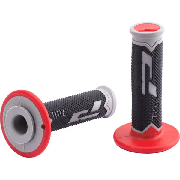 Progrip Griffgummi 788 Mod.18 Typ MX D: 22/25mm 115mm geschl. grau schw. rot