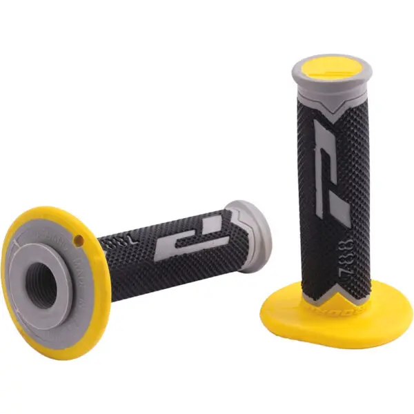 Progrip Griffgummi 788 Mod.18 Typ MX D: 22/25mm 115mm geschl. grau schw. gelb