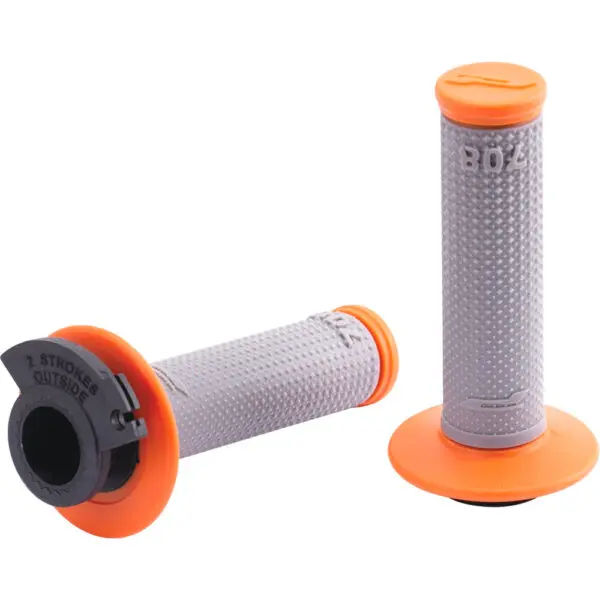 Progrip Griffgummi 708 Typ: Lock On 1 Paar D: 22/25mm 115mm geschl. grau orange