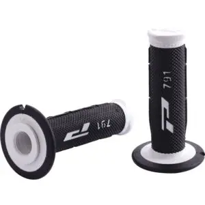 Progrip Griffgummi 791 Typ: MX 1 Paar D: 22/25mm 115mm geschlossen weiss schwarz