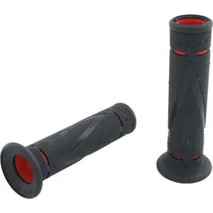 Progrip Griffgummi 838 Typ: Road 1 Paar D: 22/25mm 122mm offen rot schwarz