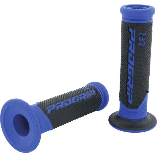 Progrip Griffgummi 732 Mod.18 Typ Road/Scooter D: 22/25mm 125mm offen blau schw.
