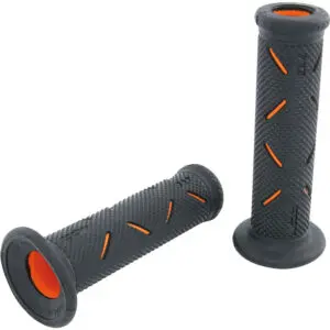 Progrip Griffgummi 717 Mod.18 Typ Road/Scooter D: 22/25mm 122mm offen orange sw.
