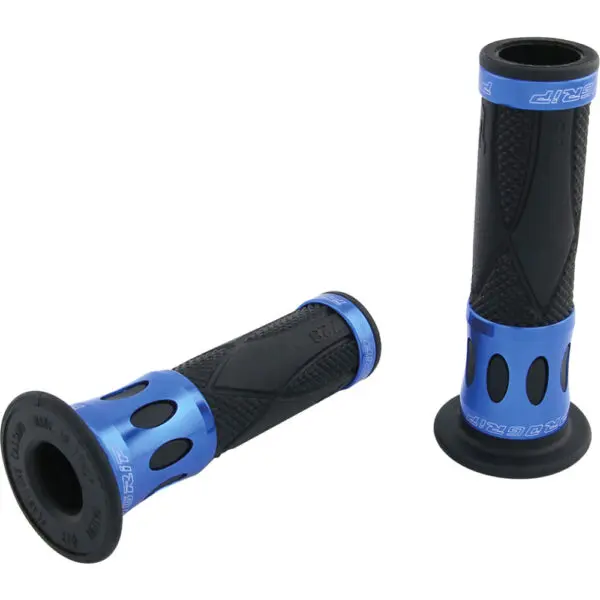 Progrip Griffgummi 728 Mod.18 Typ Road/Scooter D: 22/25mm 122mm offen blau schw.