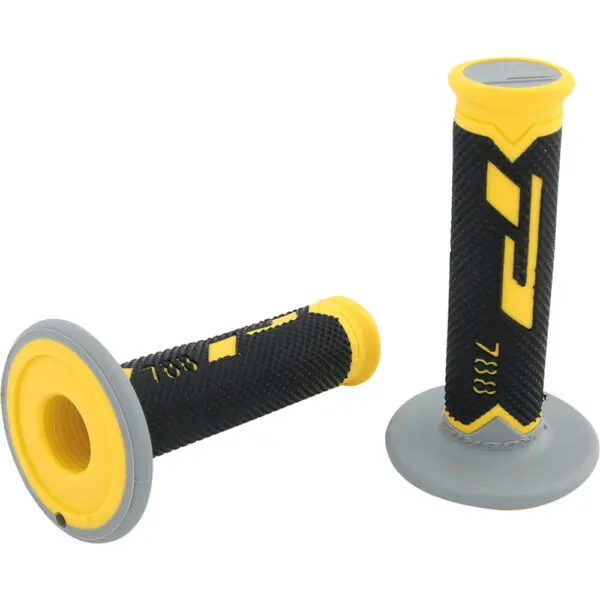 Progrip Griffgummi 788 Mod.18 Typ MX D: 22/25mm 115mm geschl. gelb schw. grau