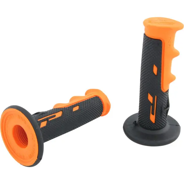 Progrip Griffgummi 797 Typ: MX 1 Paar D: 22/25mm 115mm geschlossen orange schw.