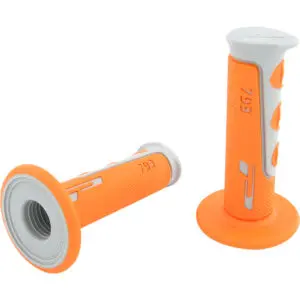 Progrip Griffgummi 793 Mod.18 Typ MX 1 Paar D: 22/25mm 115mm geschl. grau orange