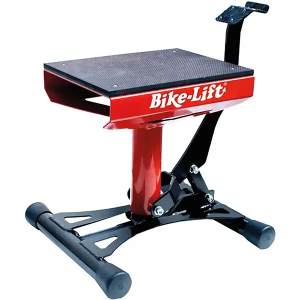 Bike Lift Montageständer "KS-2012" HUBSTAENDER OFF-ROAD 25.5/38cm schwarz rot SK