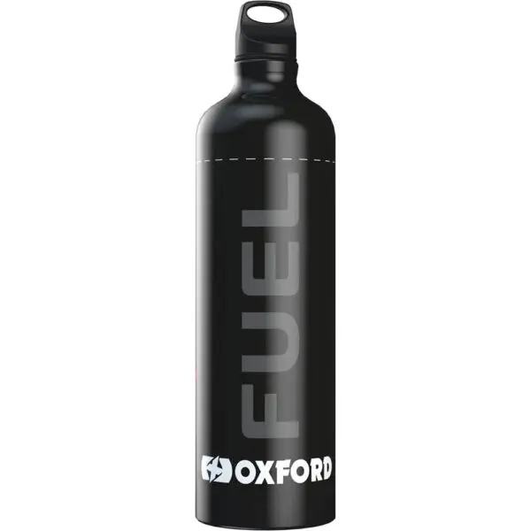 Oxford Kraftstoffflasche Aluminium Inhalt 1l, Kraftstoffkapazität 0,85l schw.
