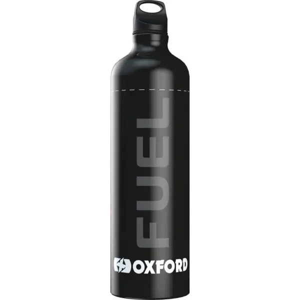Oxford Kraftstoffflasche Aluminium Inhalt 1,5l, Kraftstoffkapazität 1,275l schw.