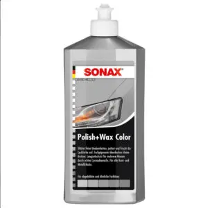 Sonax Autopolitur Polish & Wax Color NanoPro 500ml PET-Flasche silber/grau
