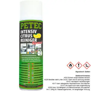 Petec Spezialreiniger Intensiv Citrus Reiniger 500ml Spraydose