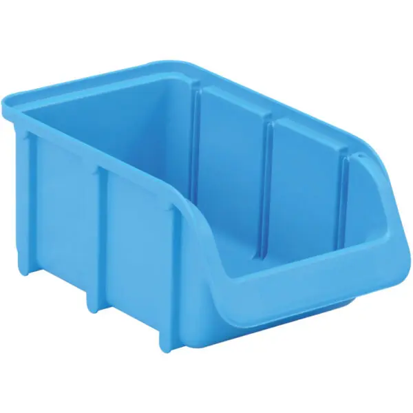 Hünersdorff Lagerbox PP Gr. 2 Maße TxBxH: 164/134x102/87x74/63 blau 672300 40072