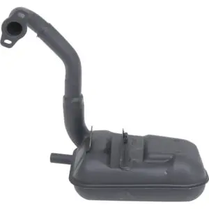 Sito Plus Schalldämpfer Sport f. Piaggio + Vespa HP/PK schwarz