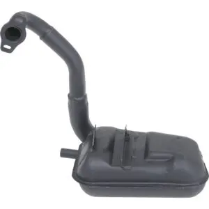 Sito Plus Schalldämpfer Sport f. Piaggio + Vespa PK schwarz