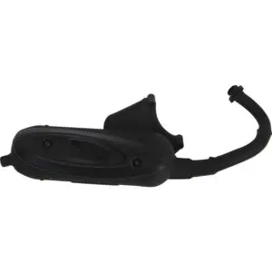 Sito Plus Schalldämpfer Sport f. Aprilla + Derbi + Piaggio + Vespa 2 schwarz