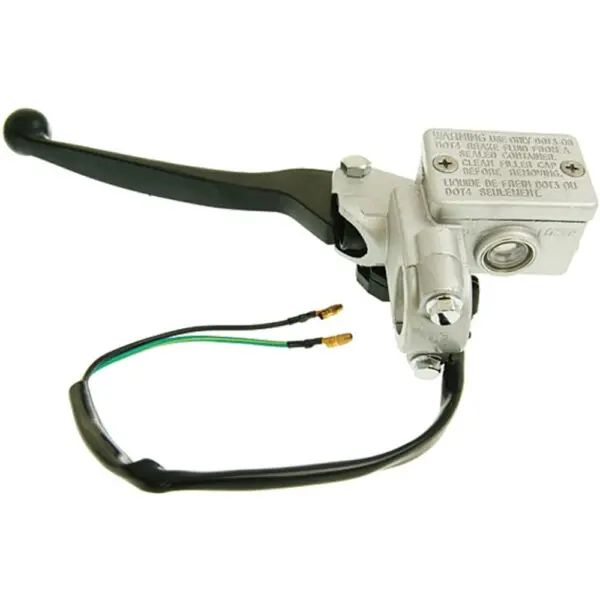 Motorrad Hauptbremszylinder + Bremshebel hinten GY14624 4250362415189