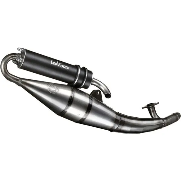 LeoVince Schalldämpfer Handmade TT BE Edelstahl f. MBK Booster 50 Booster 50 ...