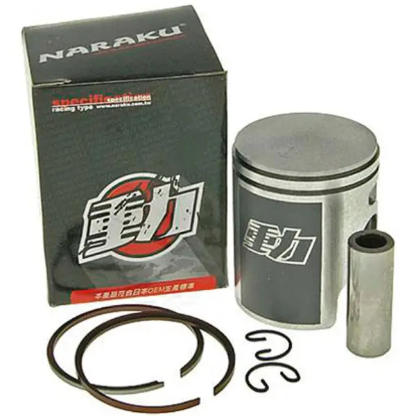 Naraku Kolben + Kolbenringe Für Piaggio D50B0 Motor 4250362417824