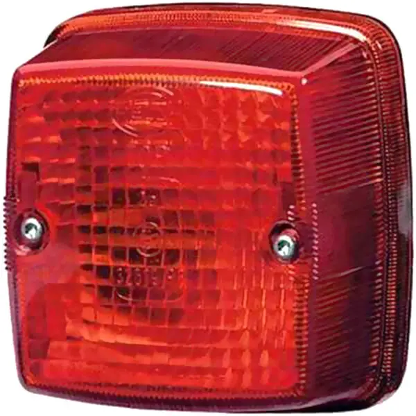 Hella Umrissleuchte 84 x 84mm rot 2SA 003 014-051 4082300204506