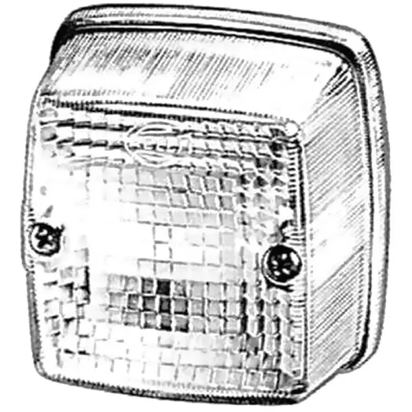 Hella Rückfahrscheinwerfer 84 x 84 x 51mm weiss 2ZR 003 014-091 4082300204520