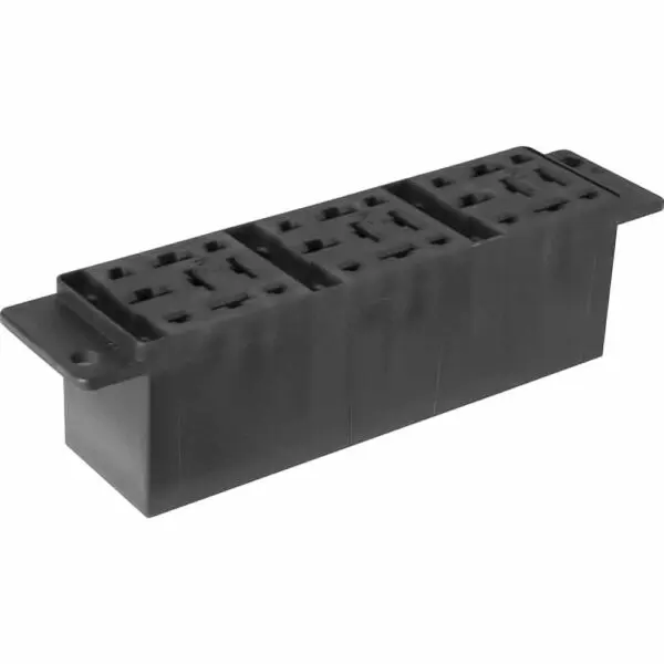 Herth & Buss Relaissockel NKW 9-polig 3-Fach schwarz