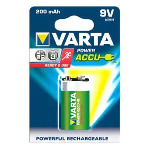 Varta Power Akkus Geräte 9v Ni-Mh Va 1er Blister 47g 56722 101 401 4008496550814