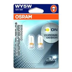 OSRAM Lampe 12V 5W W2.1x9.5d 2bl Diadem Chrome Weiss 0641702180470 0641702180470
