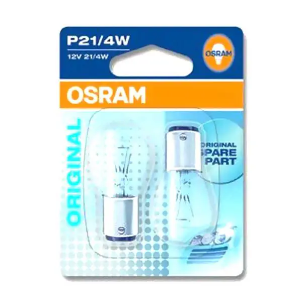 OSRAM Lampe 12V 21/4W Baz15d CT1593326 Weiss 4050300891514