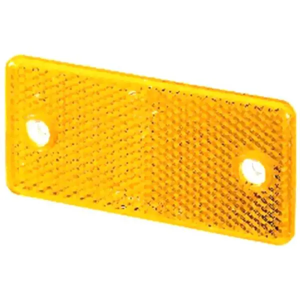 Hella Rückstrahler, geschraubt Rück Eckig Ge gelb 8RA 003 326-011 Motorrad