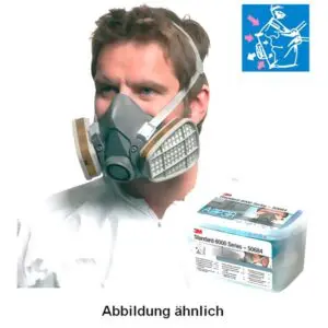 3M Standard Lackiermasken-Set 6000 A2/P3 6000 A2/P3 Grösse L Standard 50685 4046