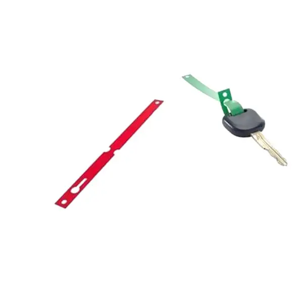 Motorrad SCHLUESSELANH PVC 1000 Stück rot 9219-00107