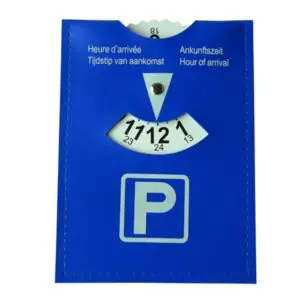 Motorrad Parkscheibe blau 30g 36941 4007928369413