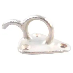 Planenhaken + Ring Vz Grundplatte 45x50mm 202090 Motorrad