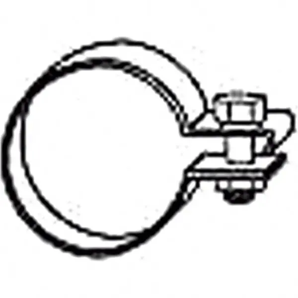 HJS Schalldämpfer Schelle 65.5mm