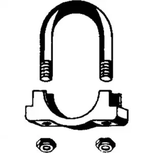 Retec Schalldämpfer Schelle 43mm