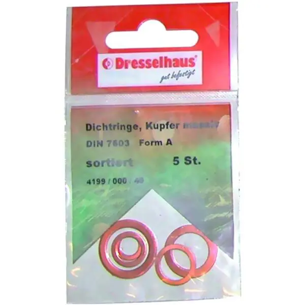 Motorrad Dichtringe Set Kupfer Mas 7603a 5Stk. 4044325642930 4044325642930