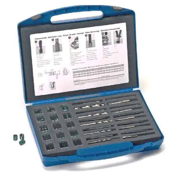 HELICOIL Gewindeeinsätze Heli Plus Sortiment Ka M5-M12 Din13 Blau 4186 100 0001