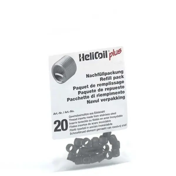 HELICOIL Gewindeeinsätze Heli Plus M6x6 Nachfüllpackung 20Stk. 4189 006 0006 425